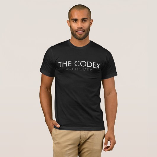 VX Culture "Codex" Tシャツ (正面フル)