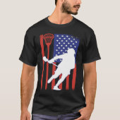 VXL Lacrosse Stick Intercrosse Team Sport American Tシャツ (正面)