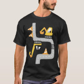 VXLS Construction Truck Excavator Concrete Mixer D Tシャツ (正面)