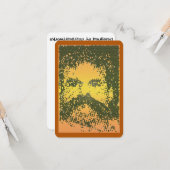 vyくまのモザイク挨拶状のコレクション カード (正面/裏面インサイチュ)