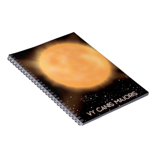 VY Canis Majoris 太陽 宇宙 アート ポスター ノートブック (右側)