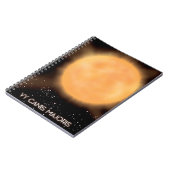 VY Canis Majoris 太陽 宇宙 アート ポスター ノートブック (左側)