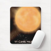 VY Canis Majoris 太陽 宇宙 アート ポスター マウスパッド (マウス)