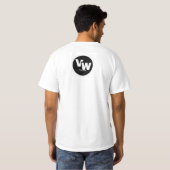 VybeWear 前進を推し進める Tシャツ (裏面フル)