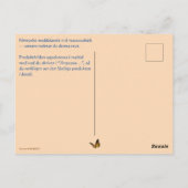 Vykort — Alla är vrickade ポストカード (裏面)