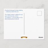 Vykort — Candle ポストカード (裏面)