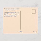 Vykort — Connect, Airplane ポストカード (裏面)