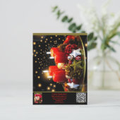 Vykort — Connect, Christmas ポストカード (スタンド正面)