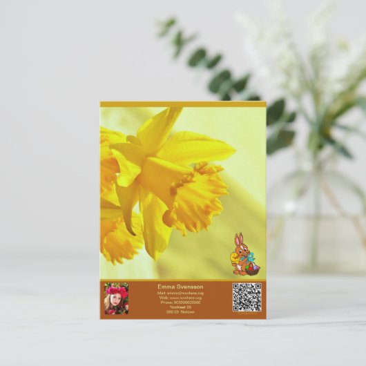 Vykort — Connect, Easter ポストカード (スタンド正面)