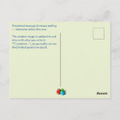 Vykort — Connect, Easter ポストカード (裏面)