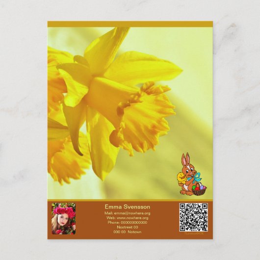 Vykort — Connect, Easter ポストカード (正面)