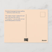 Vykort — Connect, Legend ポストカード (裏面)