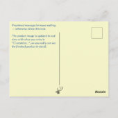 Vykort — Connect, Summer ポストカード (裏面)