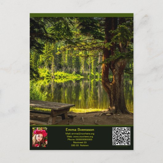 Vykort — Connect, Summer ポストカード (正面)