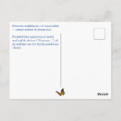 Vykort — Frihetens dörr ポストカード (裏面)