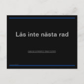 Vykort — Rebell ポストカード (正面)