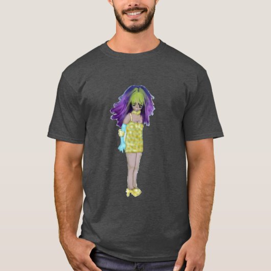 Vyla Glint - 色彩の旅人 Tシャツ (正面)
