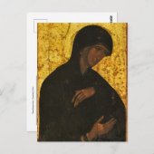 Vysotsky Chinオーソドックスのアイコンのトートコス ポストカード (正面/裏面)