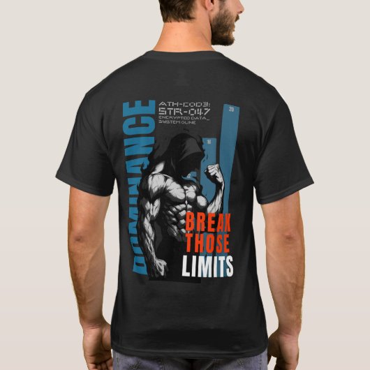 VYTROS "Break These Limits" ATH-CODE Tシャツ (裏面)