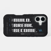 VYTROS: C.O.R.E. STACK "ディシプリン" フィットネス iPhone 16ケース (裏面横)