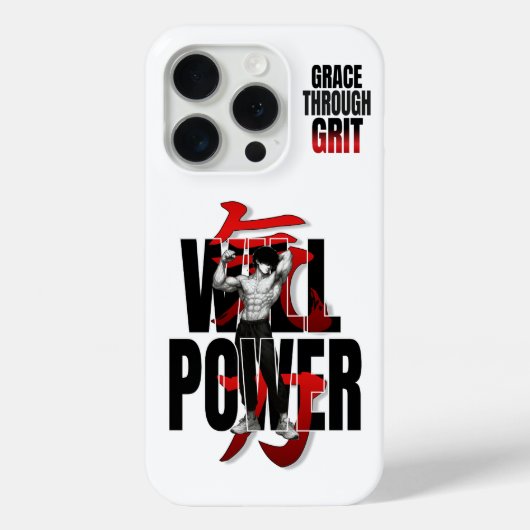 VYTROS「WILLPOWER」トレーニングの動機 Case-Mate iPhoneケース (裏面)