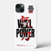 VYTROS "WILLPOWER"フィットネス美学 Case-Mate iPhoneケース (裏面)