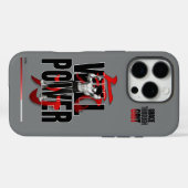 VYTROS "WILLPOWER"美的フィットネス Case-Mate iPhoneケース (裏面 (横))