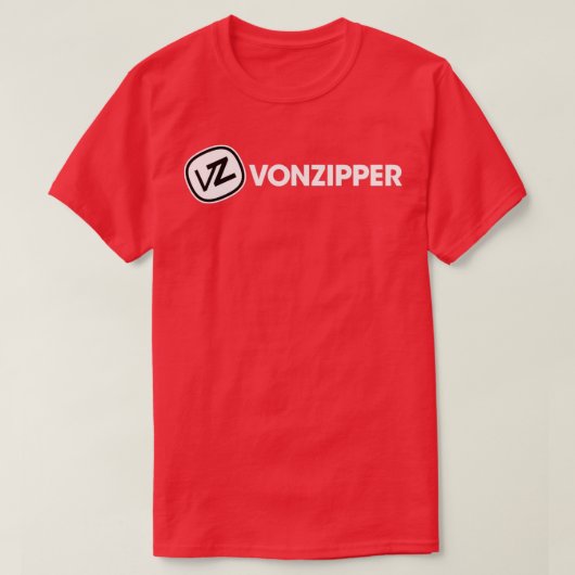 VZフォンジッパー Tシャツ (デザイン正面)