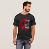 Wでめちゃくちゃにしたヒマワリ鎌状赤血球貧血 Tシャツ (正面フル)