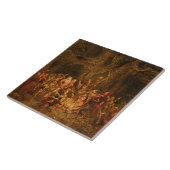 「WによるWindsorのメリーな妻」からのヘルネのカシ タイル (側面)