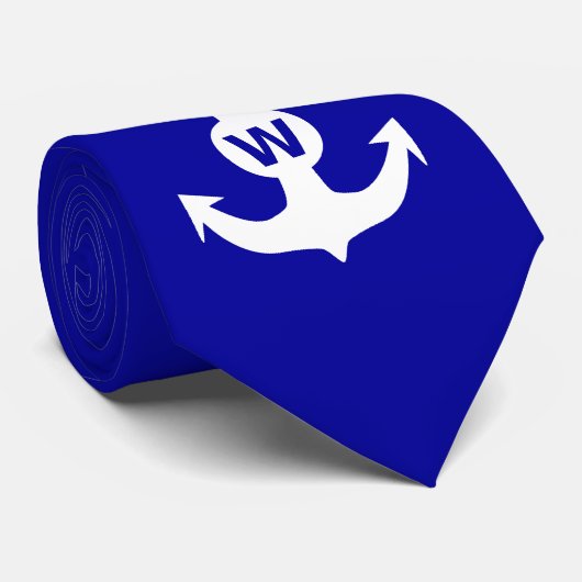 WのいかりのWanchorの侮辱のおもしろいなギフト ネクタイ (ロール)