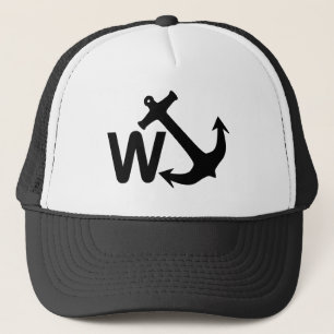 WのいかりのWanchorの冗談のおもしろいなギフト キャップ