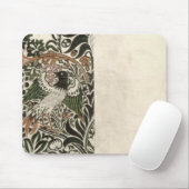wのための未完成の「鳥およびつる植物」の版れんがのデザイン マウスパッド (マウス)