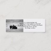 Wのホテル情報カード スキニー名刺 (裏面)