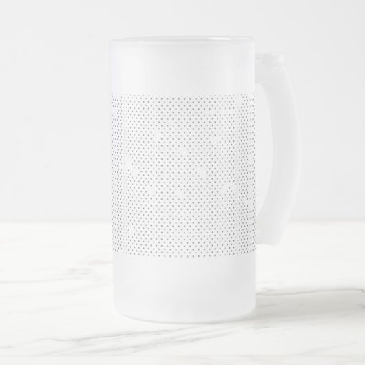 wのモダン組み合わせお洒落を特徴とするデザイン フロストグラスビールジョッキ (正面右)