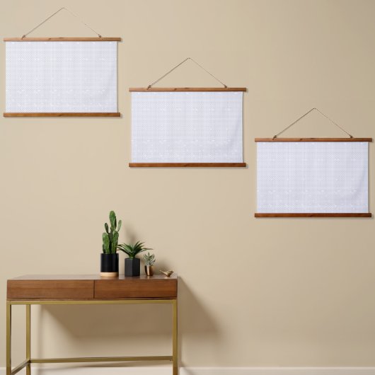 wのモダン組み合わせお洒落を特徴とするデザイン 吊り下げ型タペストリー (非対称)