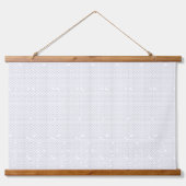 wのモダン組み合わせお洒落を特徴とするデザイン 吊り下げ型タペストリー (正面)