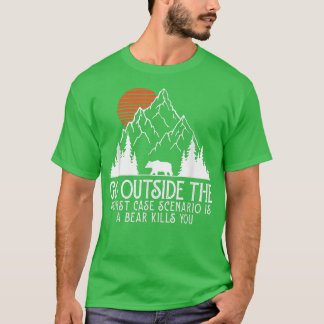 Wの外に出る Tシャツ