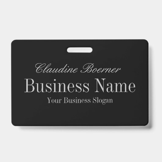 wの銀を黒くする白いwの真夜中の青い逆 バッジ (正面)