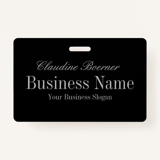 wの銀を黒くする白いwの真夜中の青い逆 バッジ (正面)