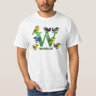 Wはアメリカムシクイのためです Tシャツ