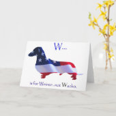 Wはウィーナーの挨拶状のためです カード (黄色い花)