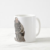 Wはホワイトタフテッドマーモセット用 コーヒーマグカップ (正面右)