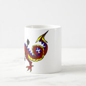 Wはワイバーンのためです モーフィングマグカップ (中央)