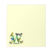 WはWarbler用 ノートパッド (正面)