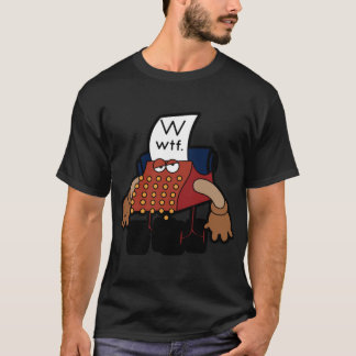 WはWhutDaFuh フレンズのW Tシャツ