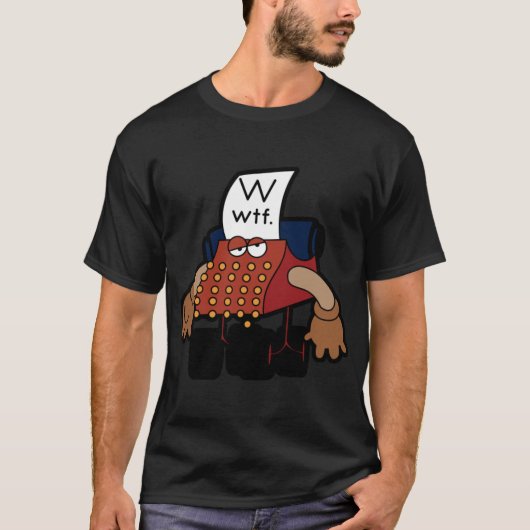 WはWhutDaFuh フレンズのW Tシャツ (正面)