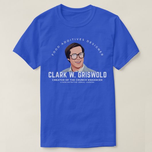 Wグリスウォルド食品添加物デザイナー Tシャツ (デザイン正面)