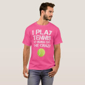 WテニおもしろいスタンクIテ遊ンティスを燃やし尽くす Tシャツ (正面フル)