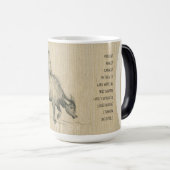 Wバッファローチャイルド中国のオックス年2021パーソナリティM モーフィングマグカップ (正面右)